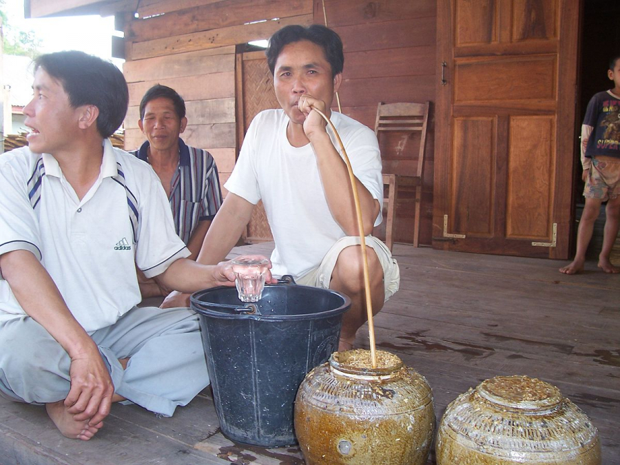 Fanthong là loại đồ uống Lào được rất nhiều người yêu thích